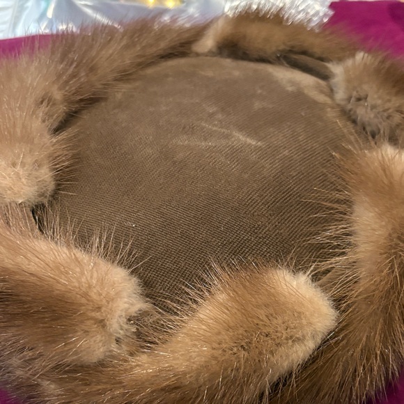 Vintage Norman Durand Mink Hat main image 3
